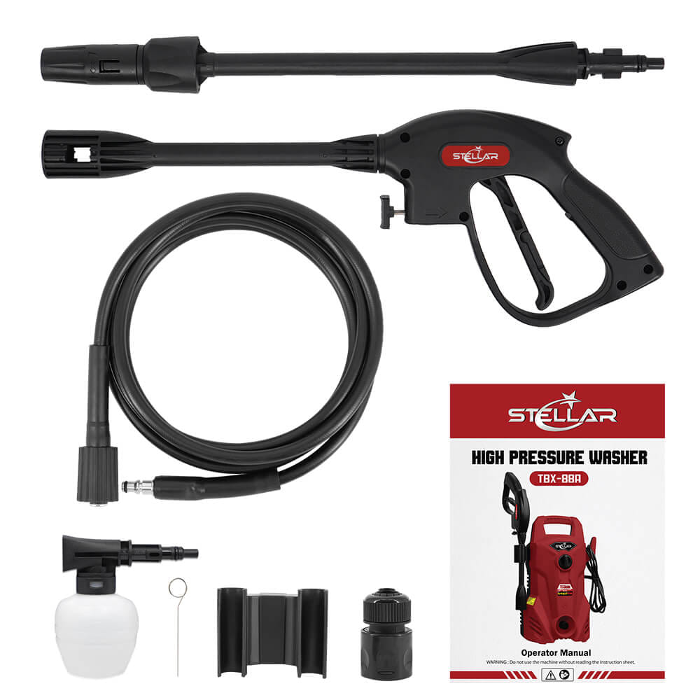 เครื่องฉีดน้ำแรงดันสูง STELLAR รุ่น TBX-88A 150 บาร์ 1800 วัตต์_6